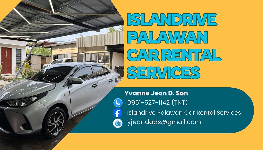 Islanddrive Palawan Car Rental Services banner