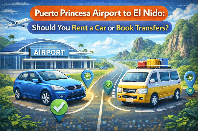 Puerto Princesa Airport to El Nido: Should You Rent a Car or Book Transfers?