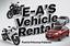 E-A'S VEHICLE RENTAL logo